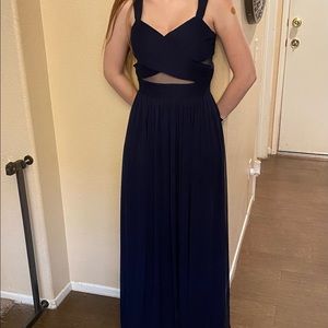 Eva Formal Navy Blue Dress